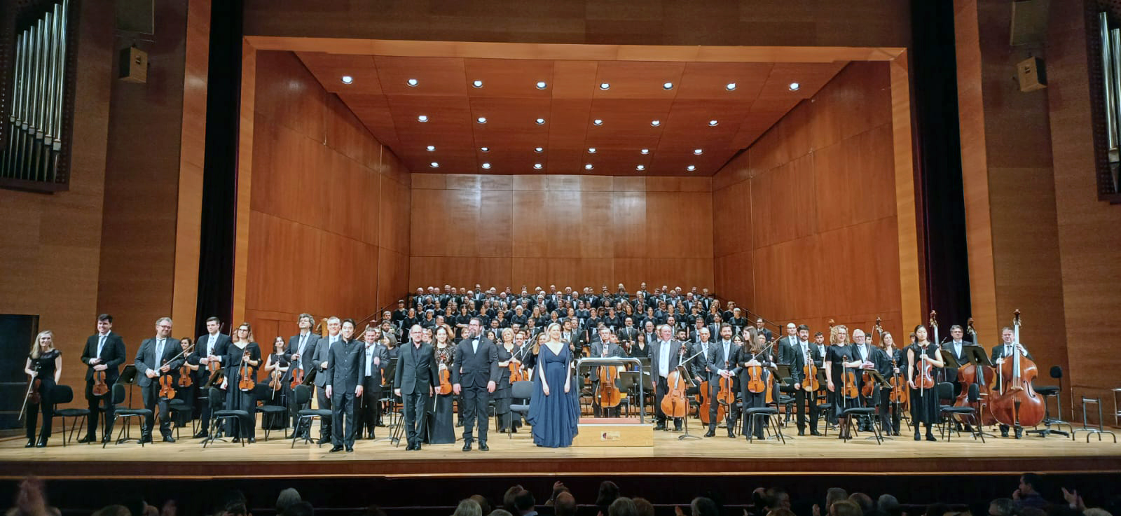 La OSN ha actuado por octavo año en el Festival MUSIKA-MÚSICA, en el Palacio Euskalduna de Bilbao 